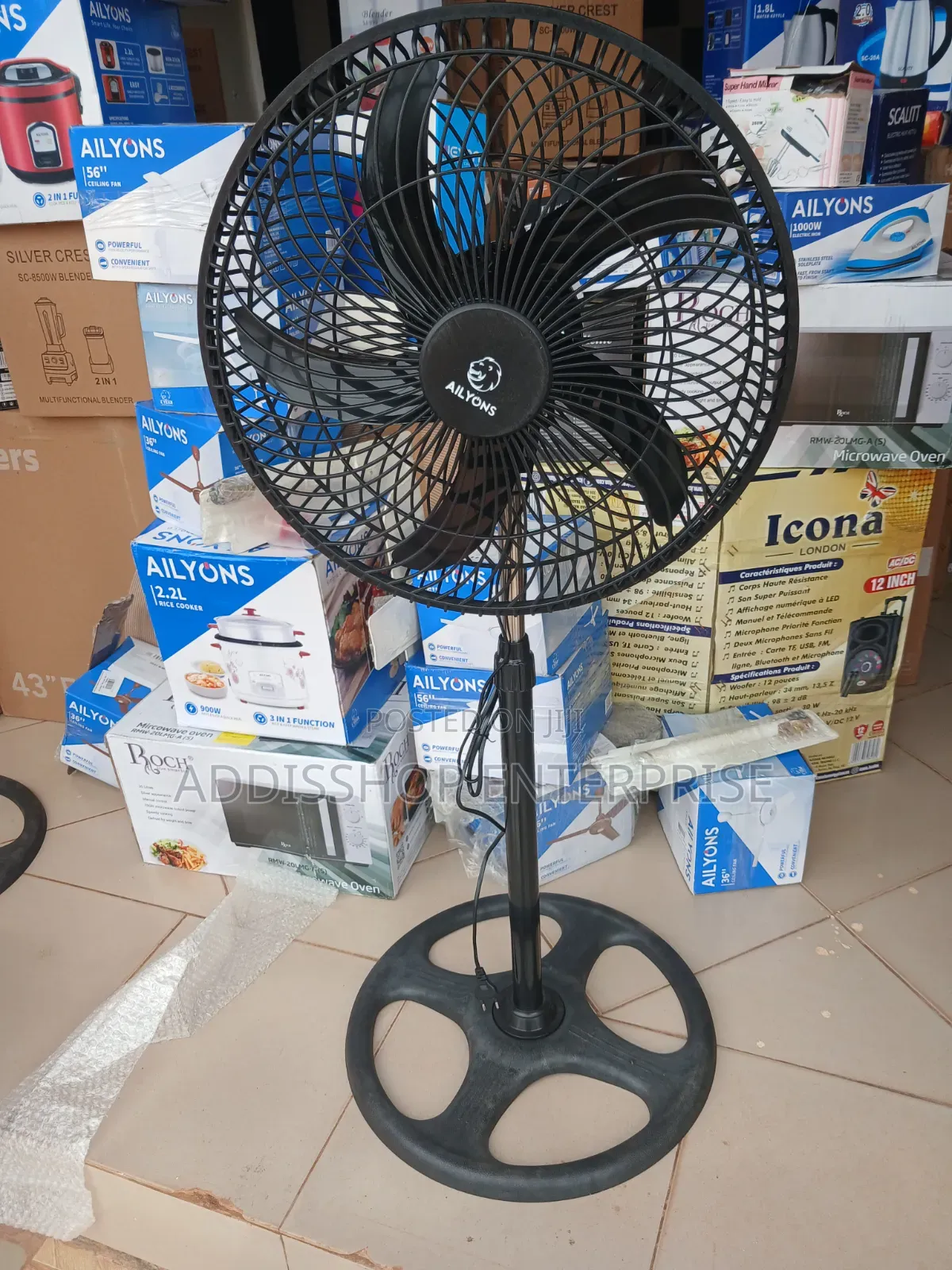 Ailyons Standing Fan