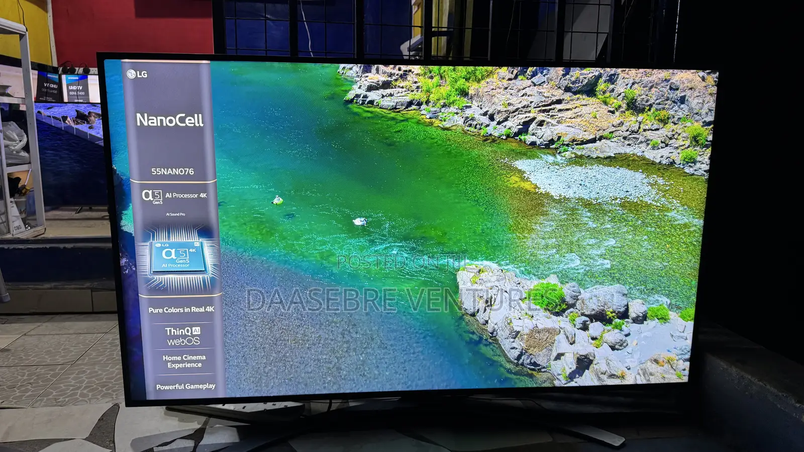 LG 55” NanoCell Smart TV(2023 Model)