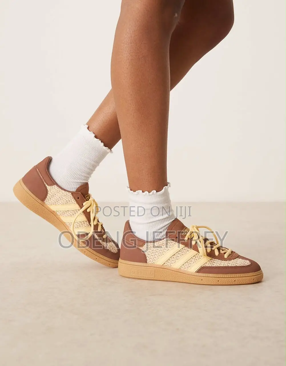 Original Adidas Handball Spezial Brown and Beige