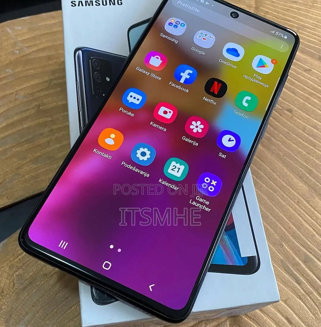New Samsung Galaxy A71 128 GB Black