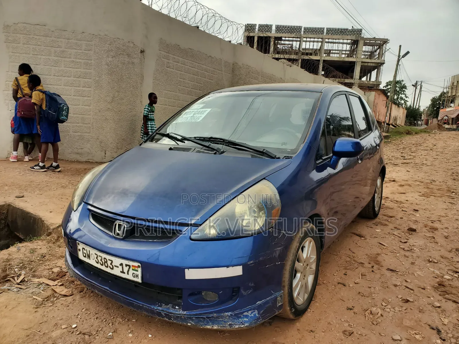 Honda Fit 2006 Blue