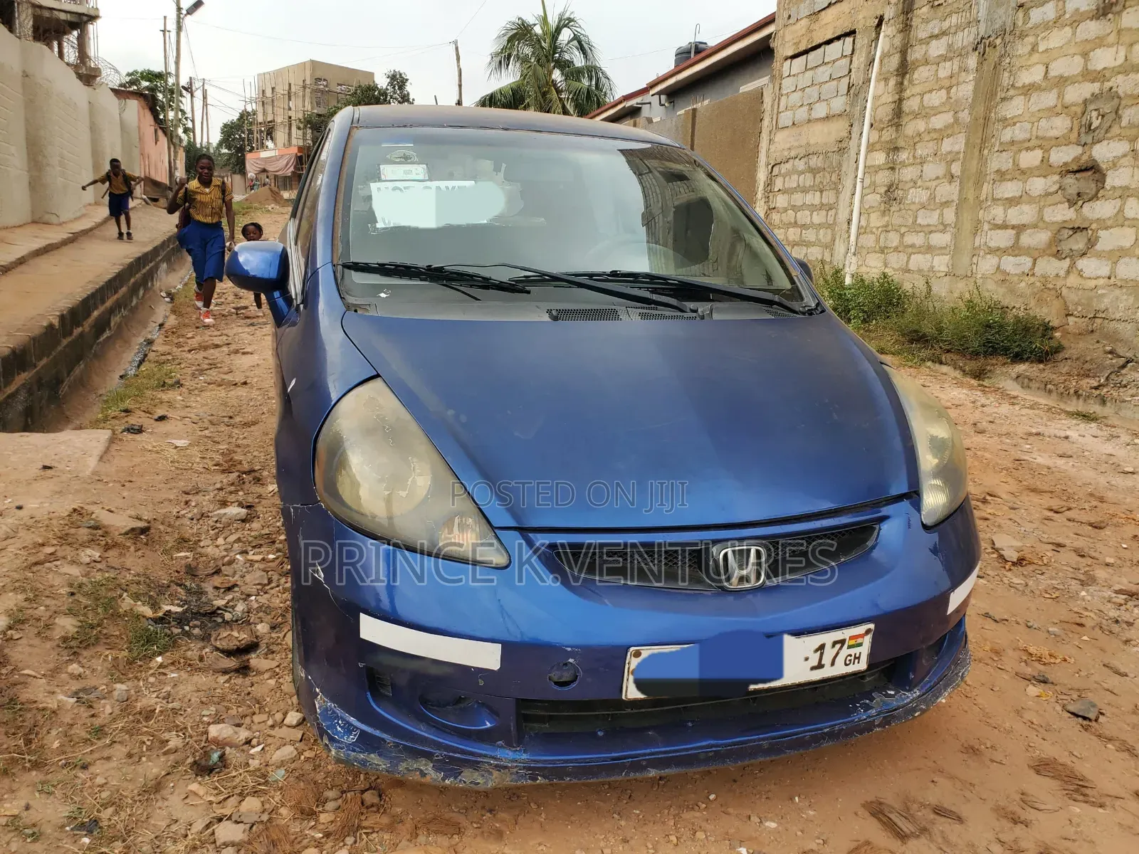 Honda Fit 2006 Blue