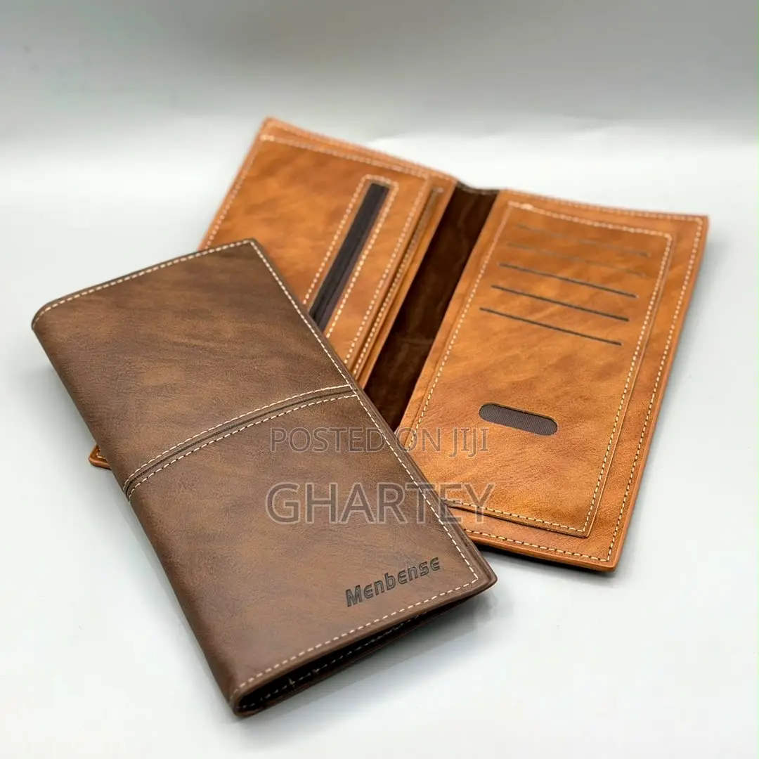 Men’s Premium Leather Long Wallet