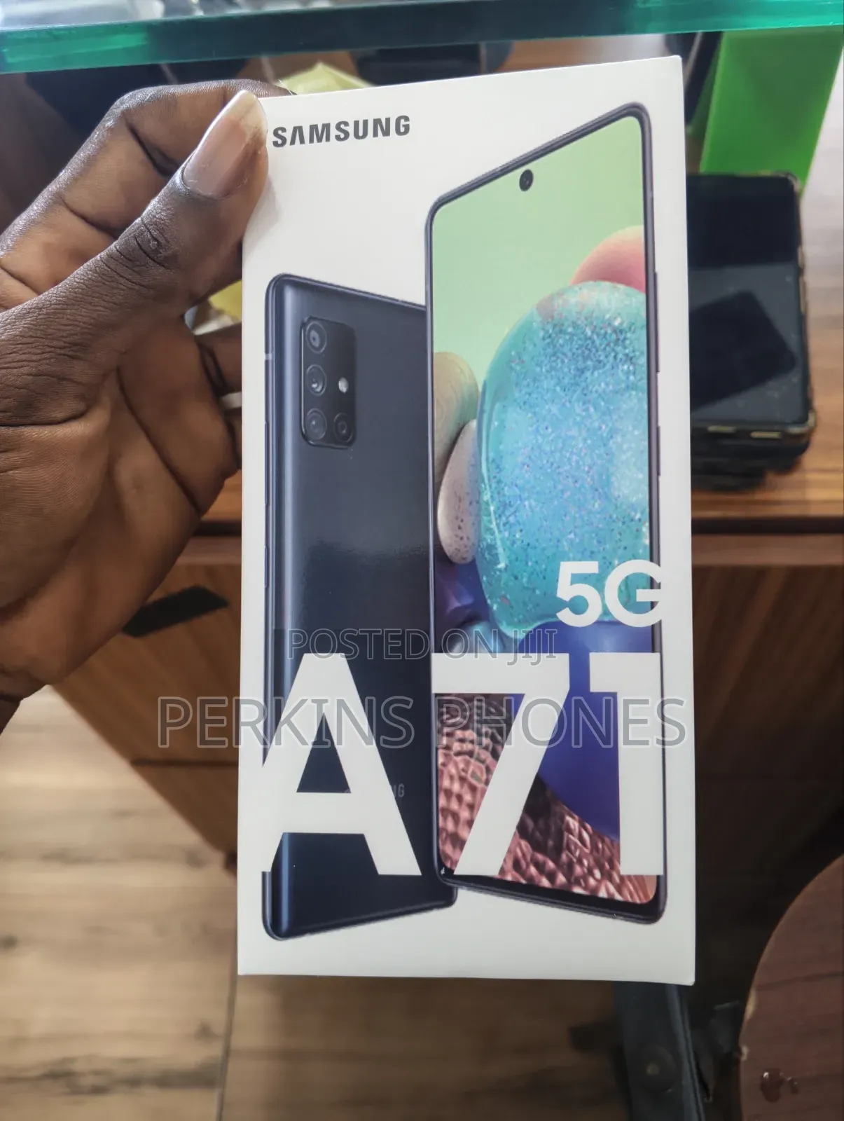 New Samsung Galaxy A71 5G 128 GB Black