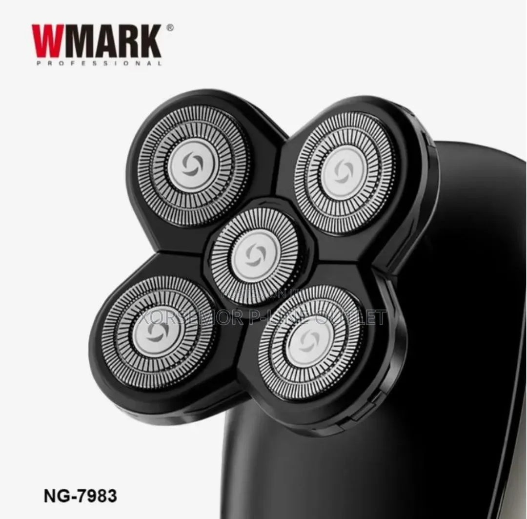 NG-7983 5-in-1 Wet Dry Shaver, Trimmer, Nose Ear, Head Shaver,
