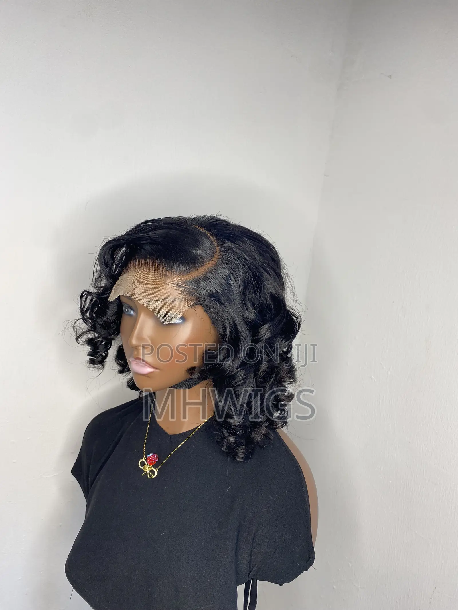 Glueless Egg Curl Wig Cap