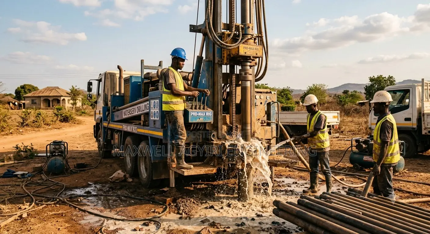 Mankessim Borehole Drilling