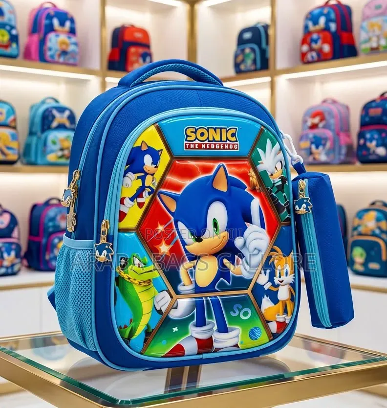 Nursery School Bags With Pencils Case