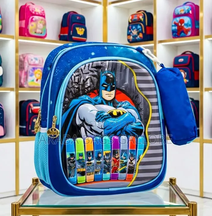 Nursery School Bags With Pencils Case