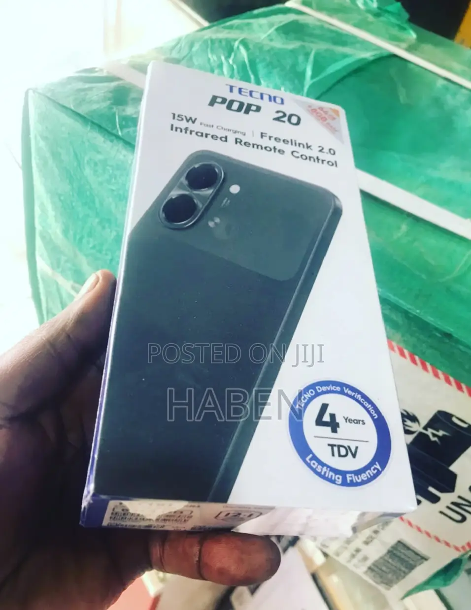 New Tecno Pop 20 64 GB Black