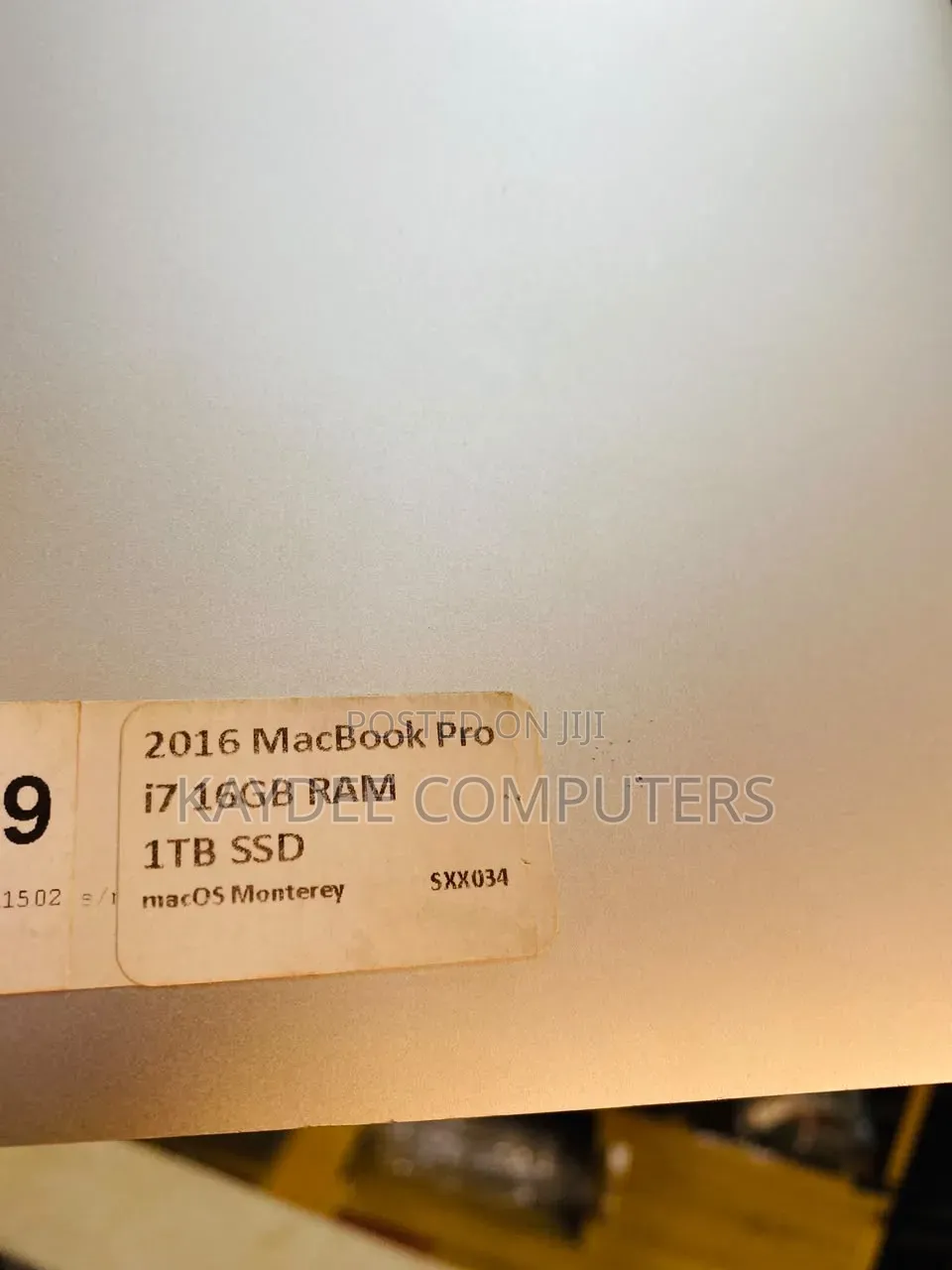 Laptop Apple MacBook 2016 16GB Intel Core i7 SSD 1T