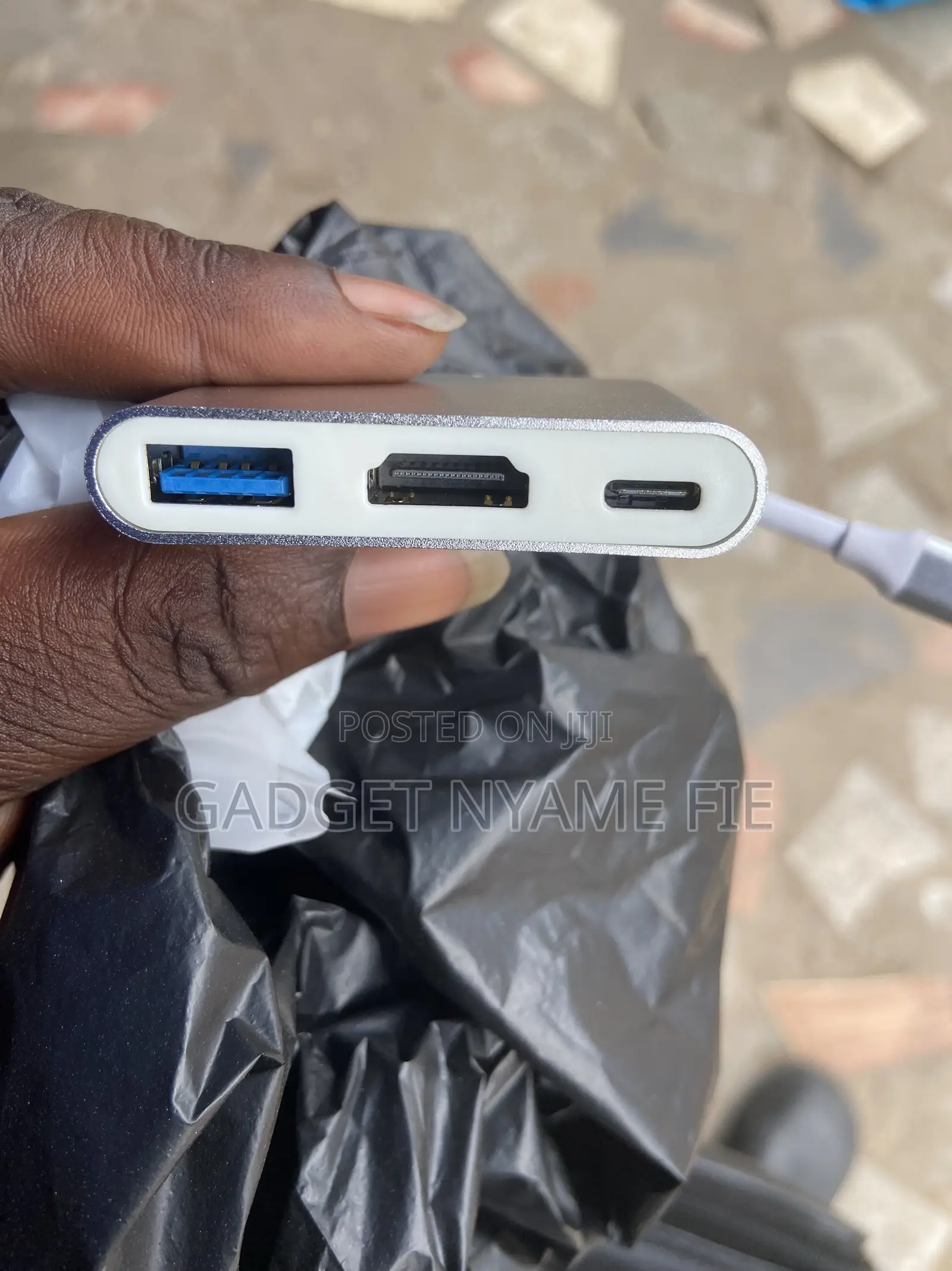 Type C to HDMI + USB + PD