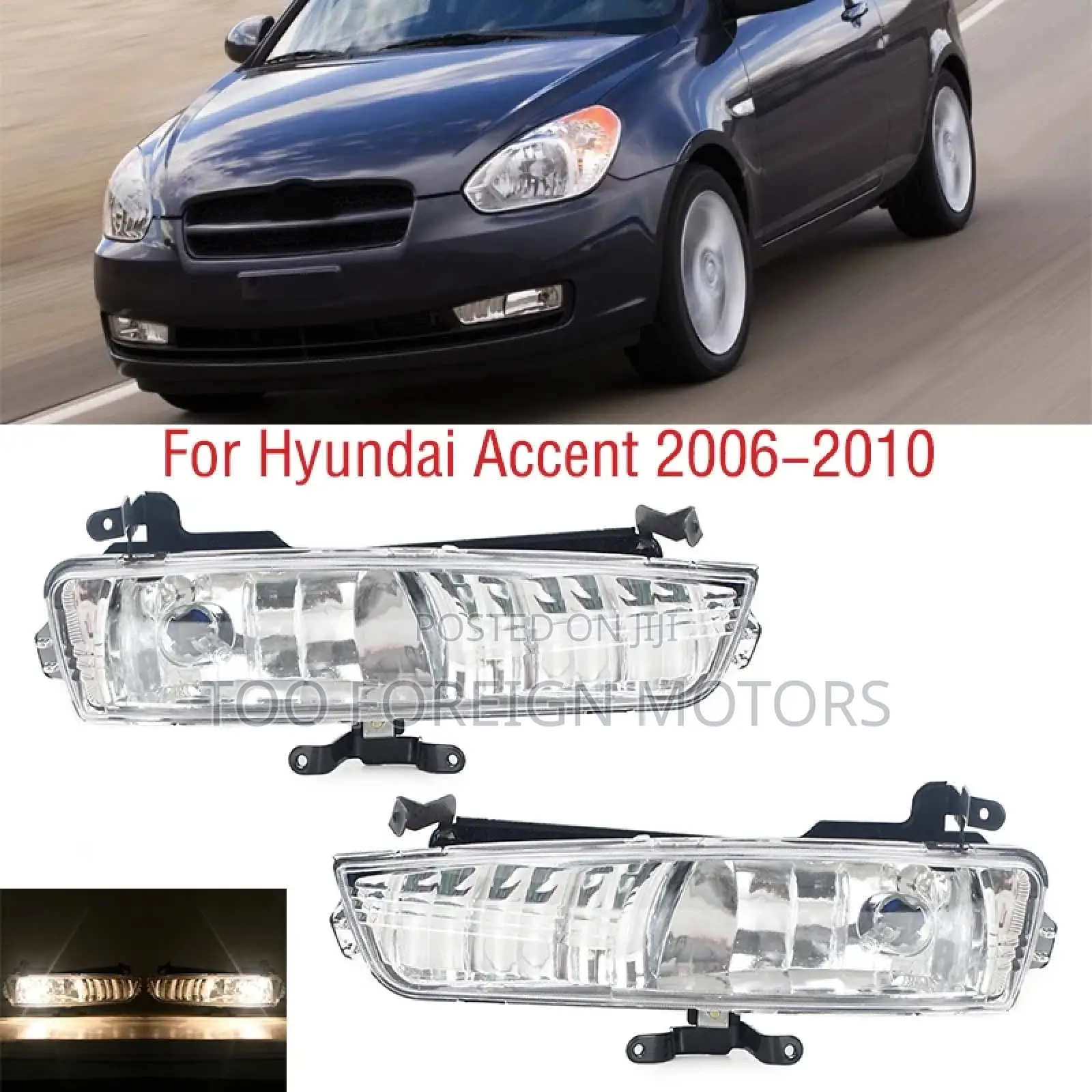 Accent 2006-2010 Fog Lamp