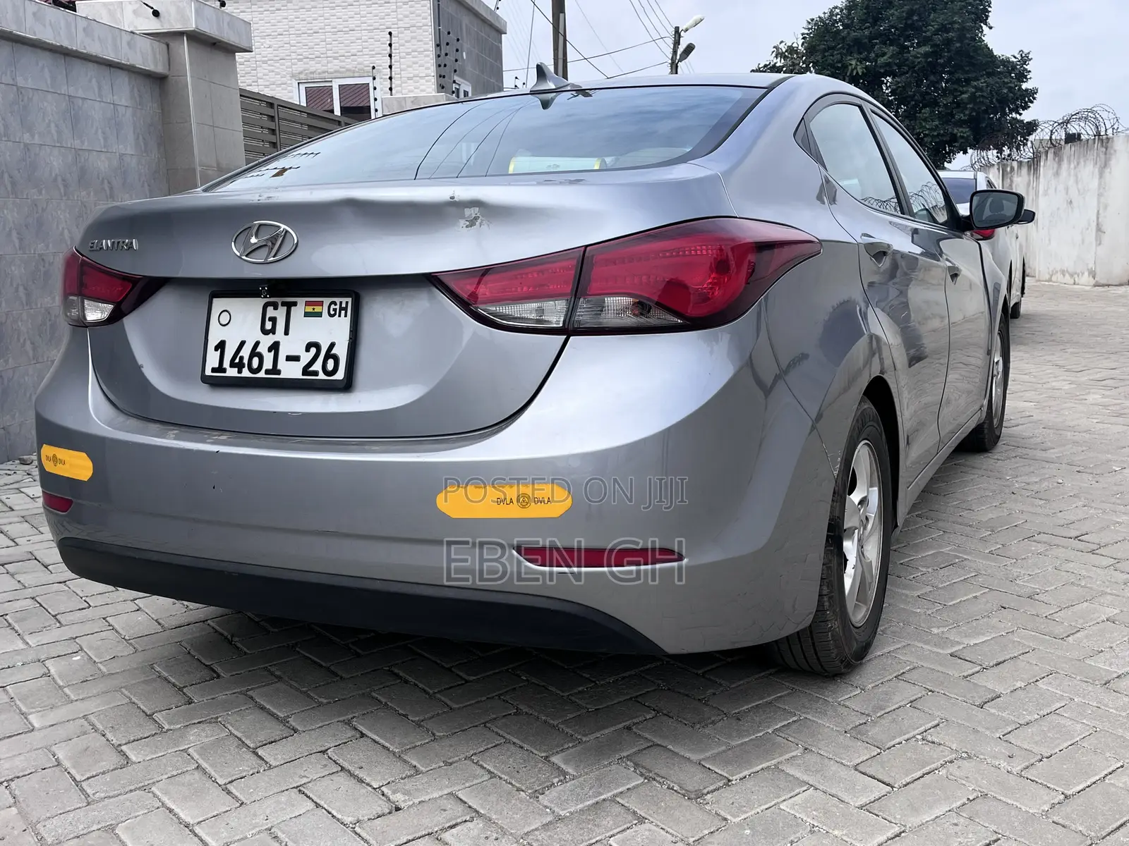 Hyundai Elantra Limited 4dr Sedan (1.8L 4cyl 6A) 2014 Gray