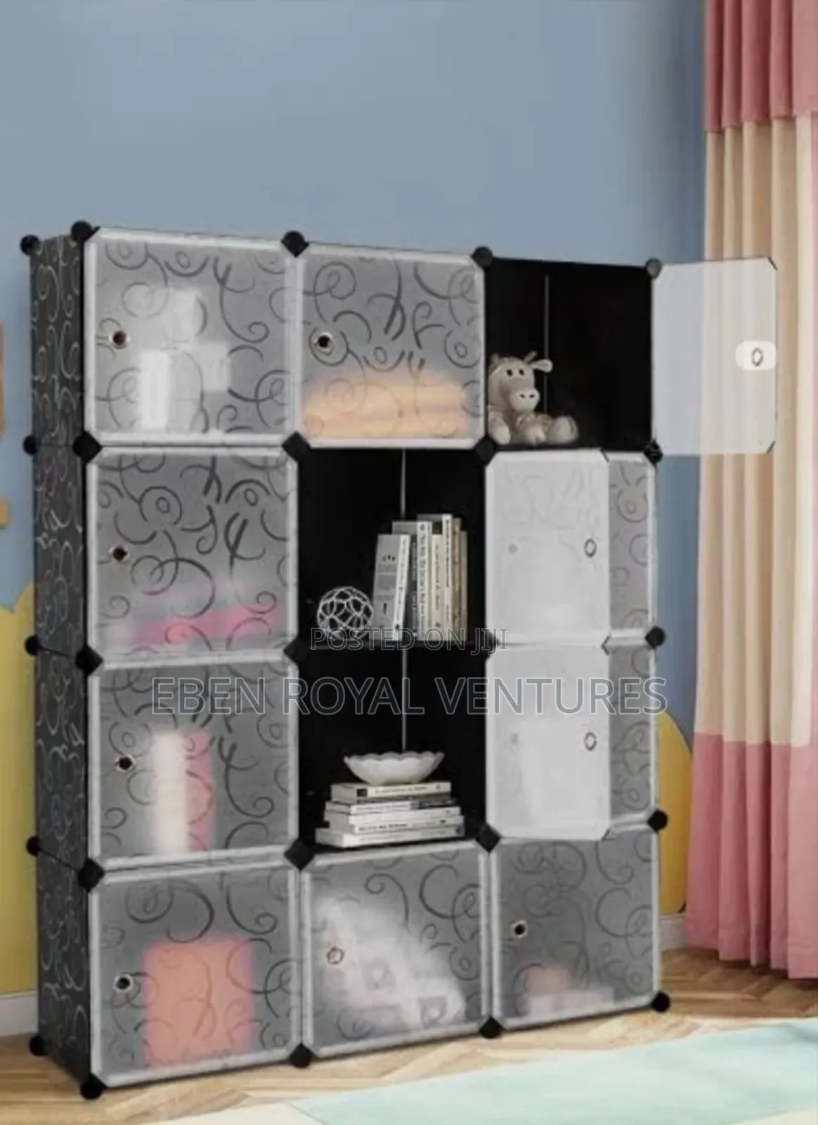 Plastic Wardrobe 16 Doors