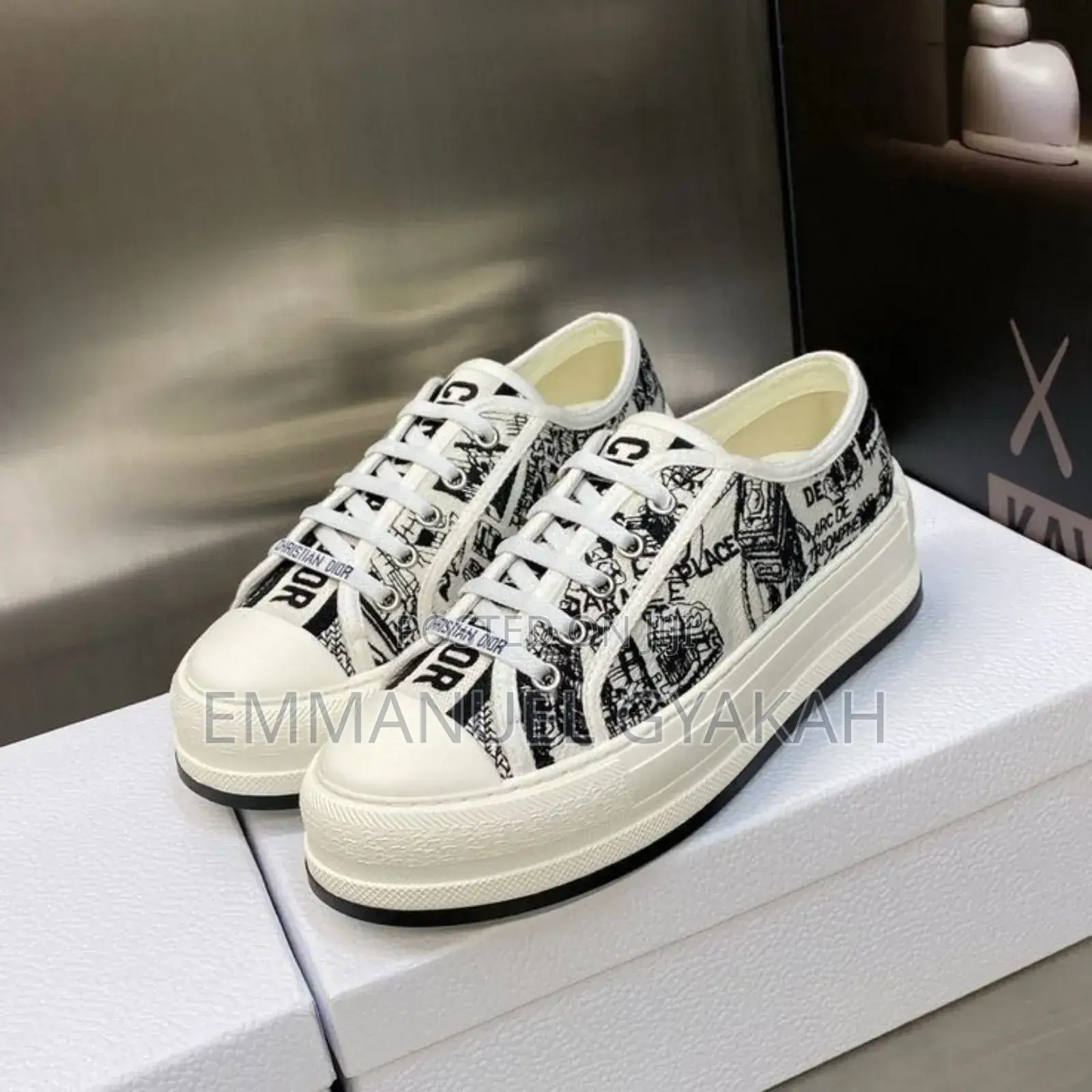 Premium Quality Dior Burberry Sneakers