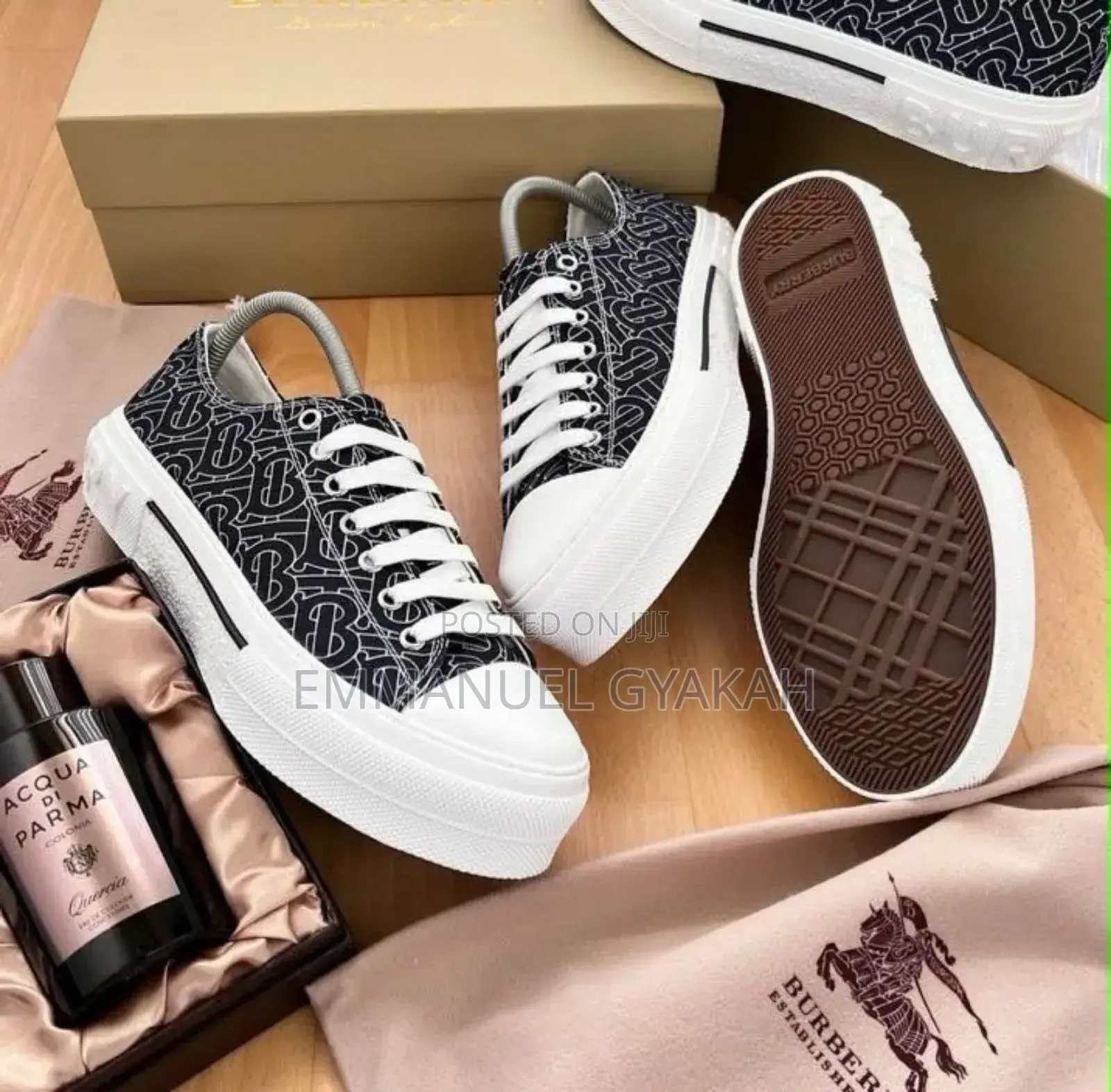 Premium Quality Dior Burberry Sneakers