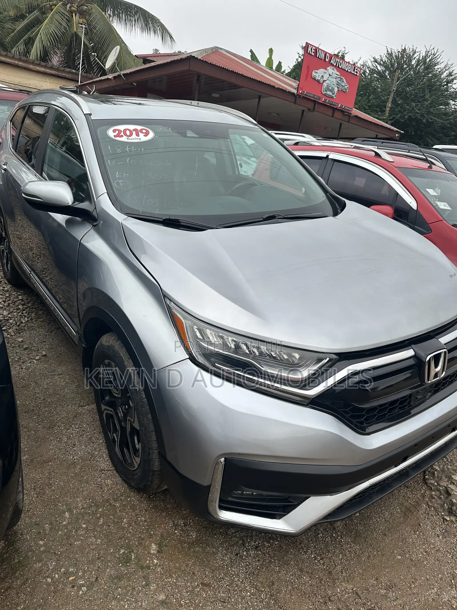 Honda CR-V Touring AWD 2019 Silver