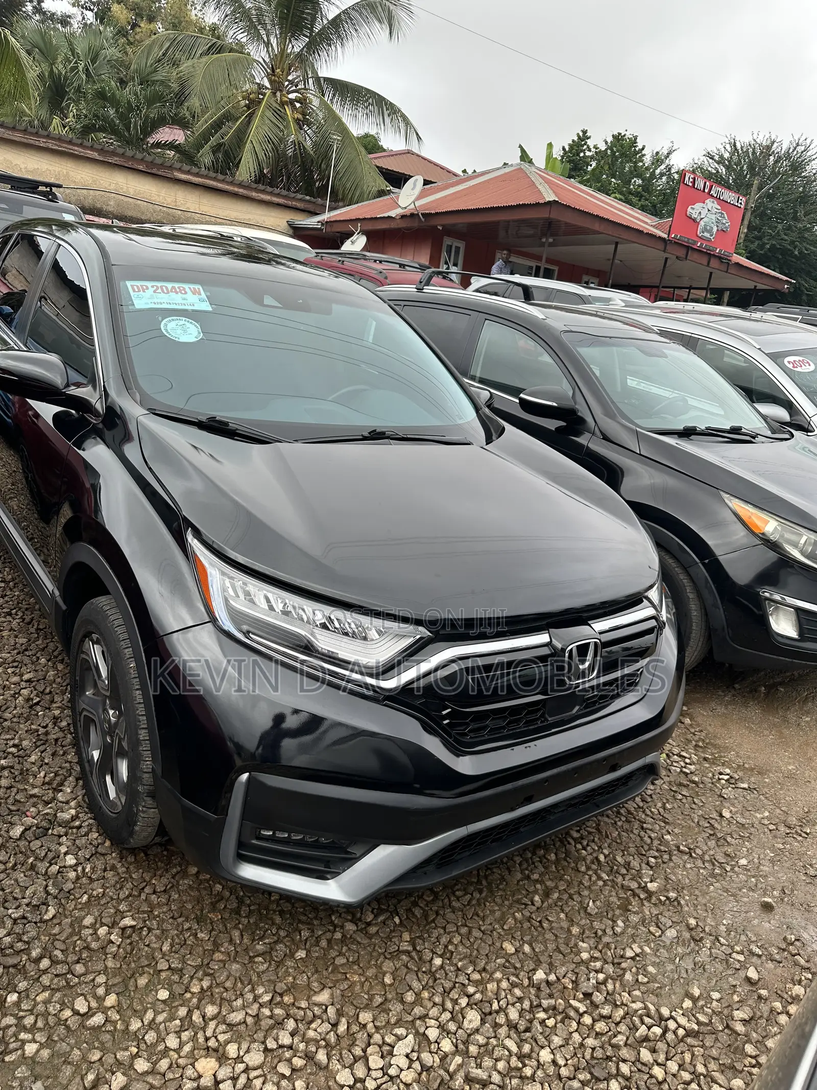 Honda CR-V EX-L 4dr SUV AWD (1.5L 4cyl CVT) 2017 Black