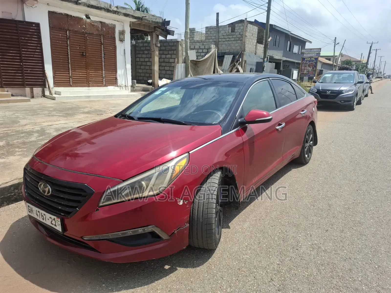 Hyundai Sonata 2015 Red