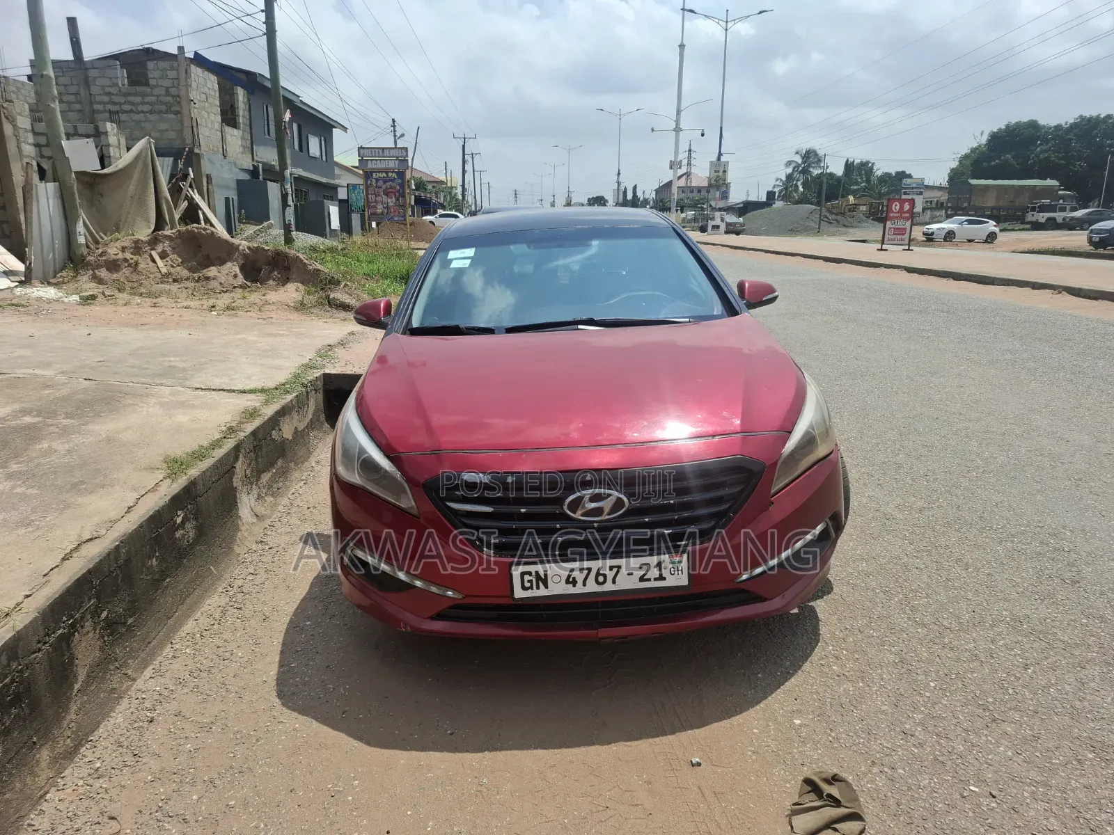Hyundai Sonata 2015 Red