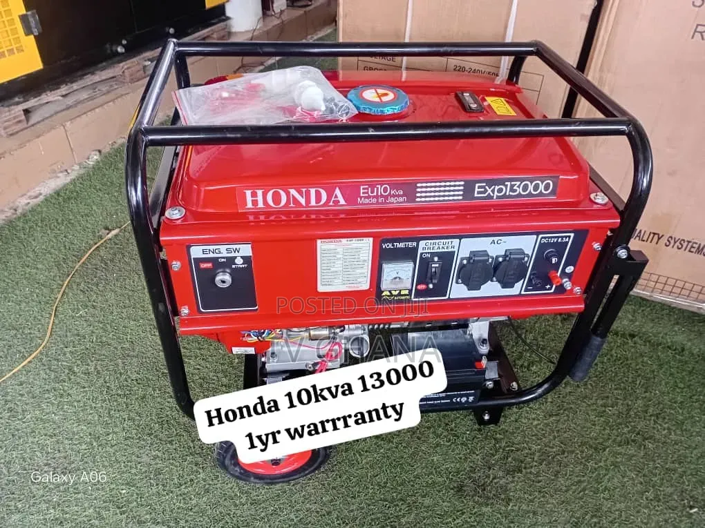 Honda 10kVA Petrol Generator – Professional Grade10kva