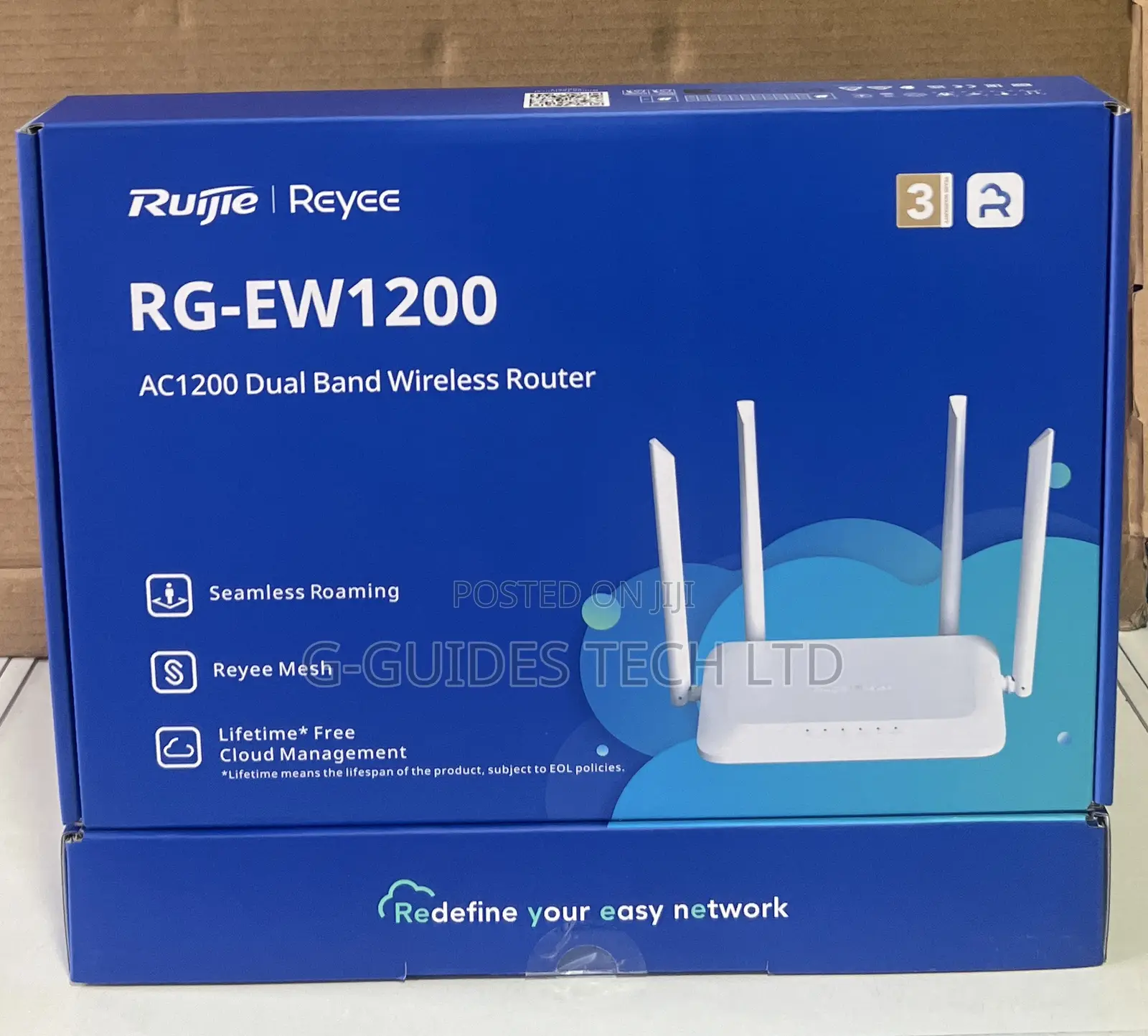 Ruijie AC1200 Dual-Band Wireless Router RG-EW1200