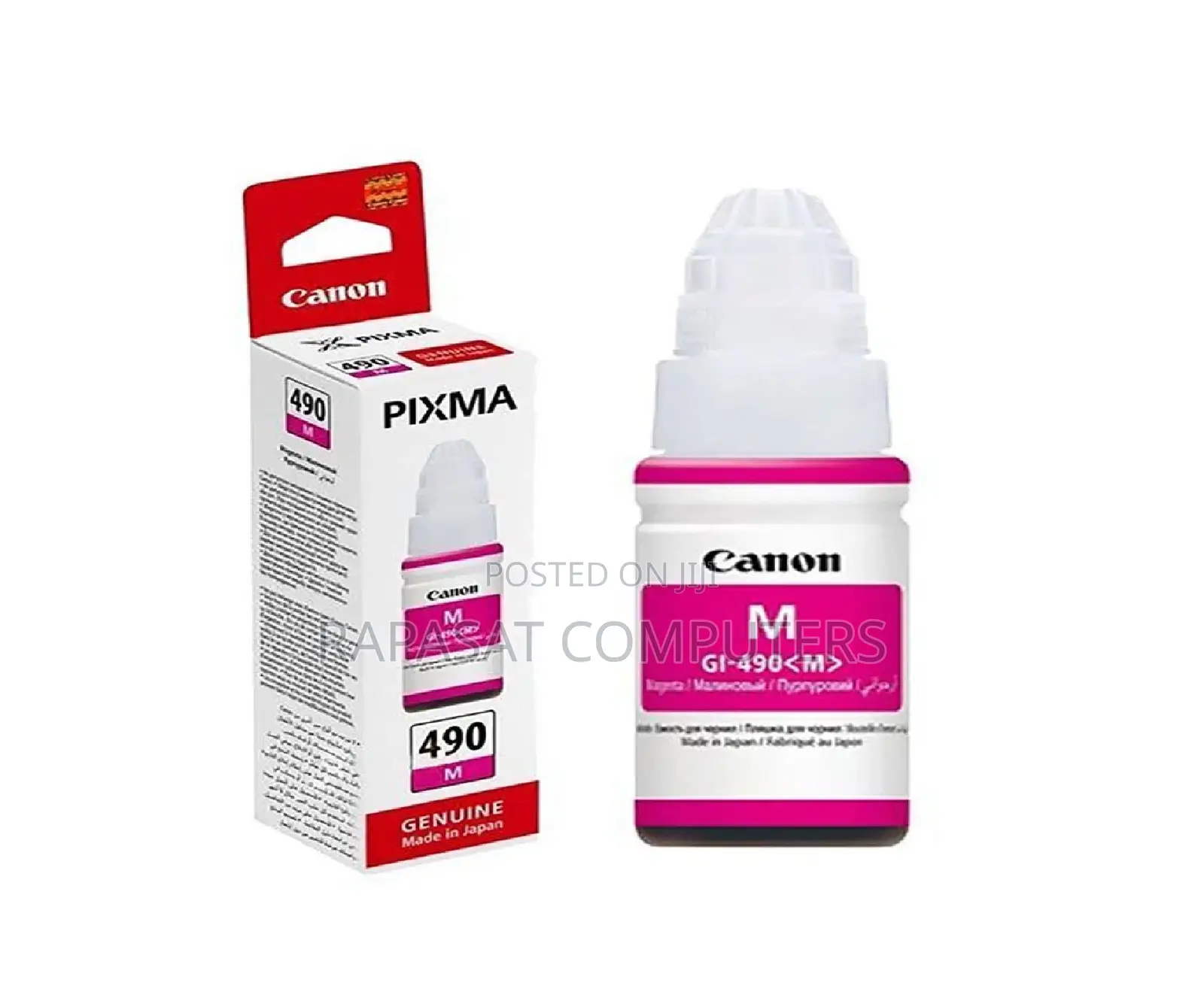 Canon 490 Magenta Ink Bottle