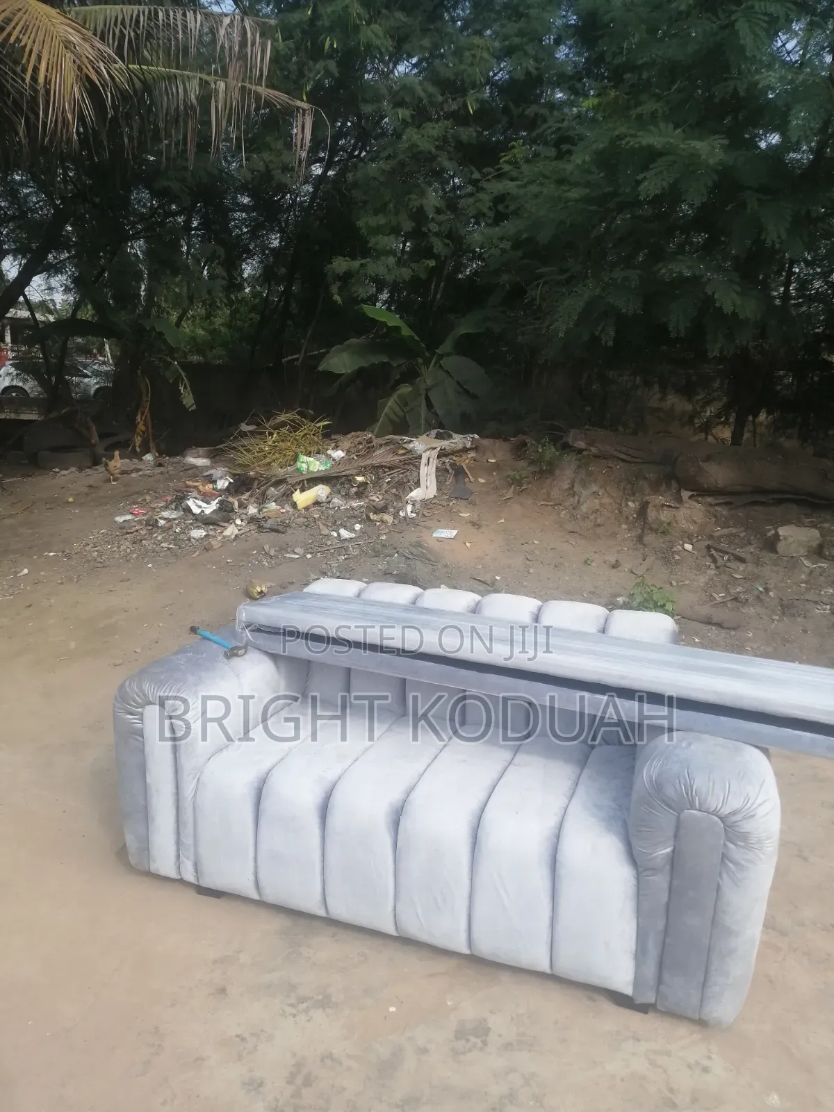 Nice Gray Two in One Sofa