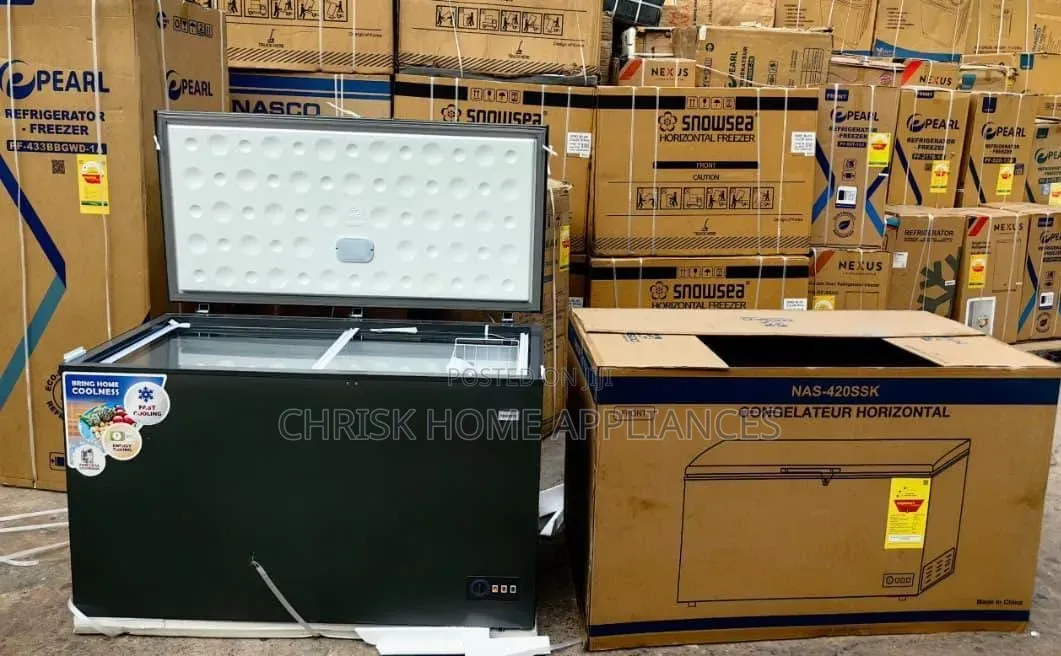 Nasco Nas-420ssk Chest Freezer
392ltrs