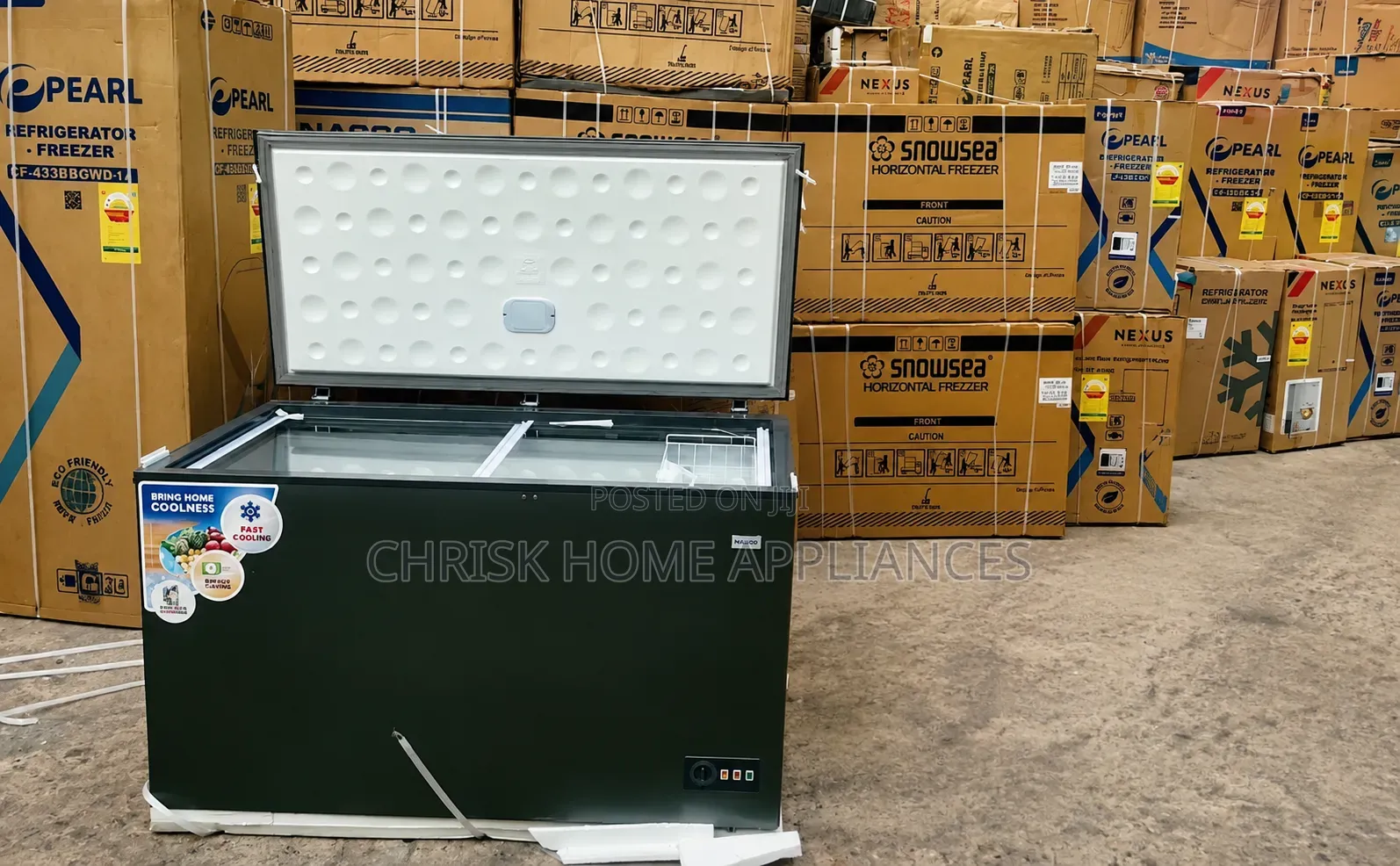 Nasco Nas-420ssk Chest Freezer
392ltrs