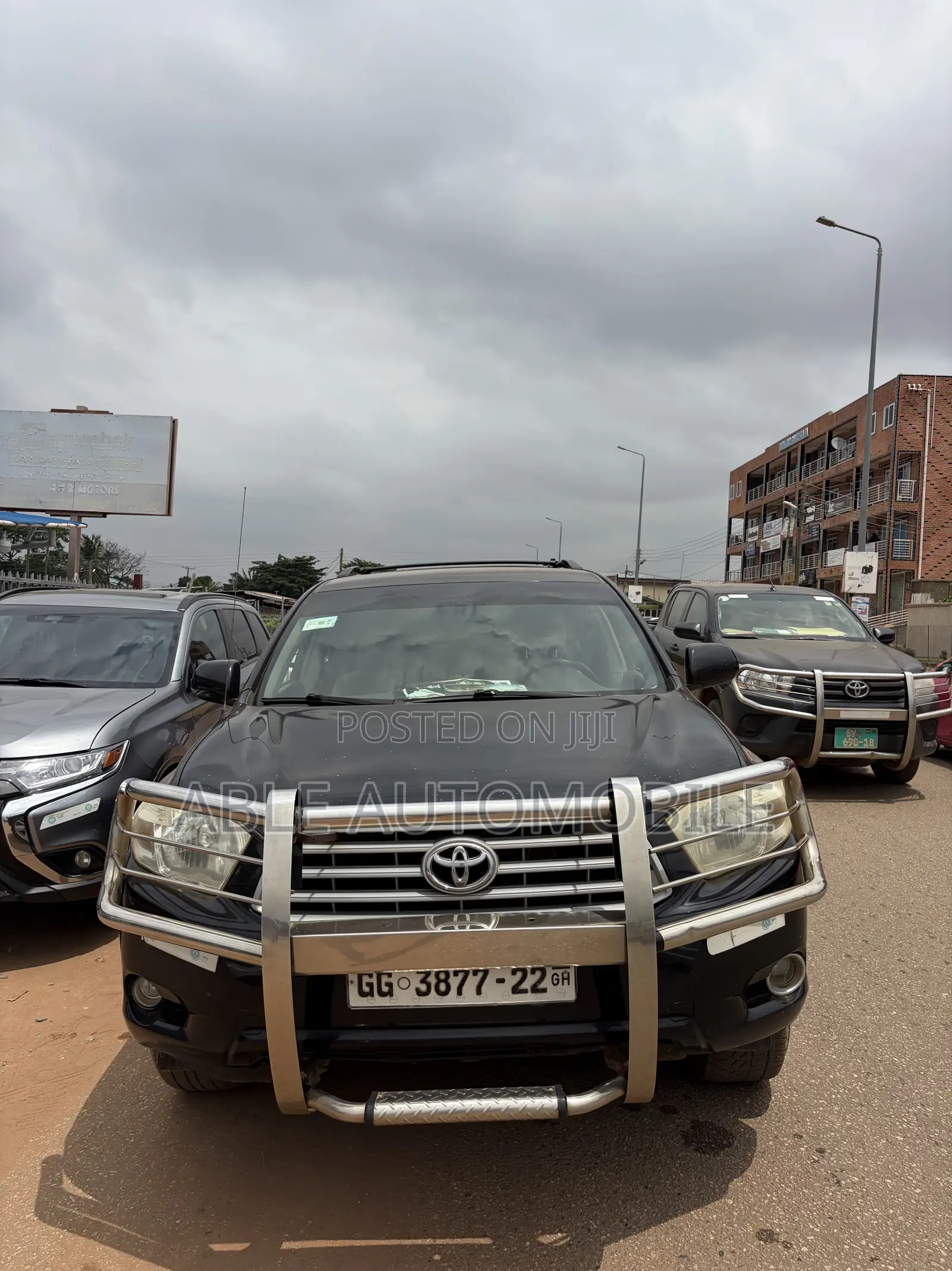 Toyota Highlander 4x4 2008 Black