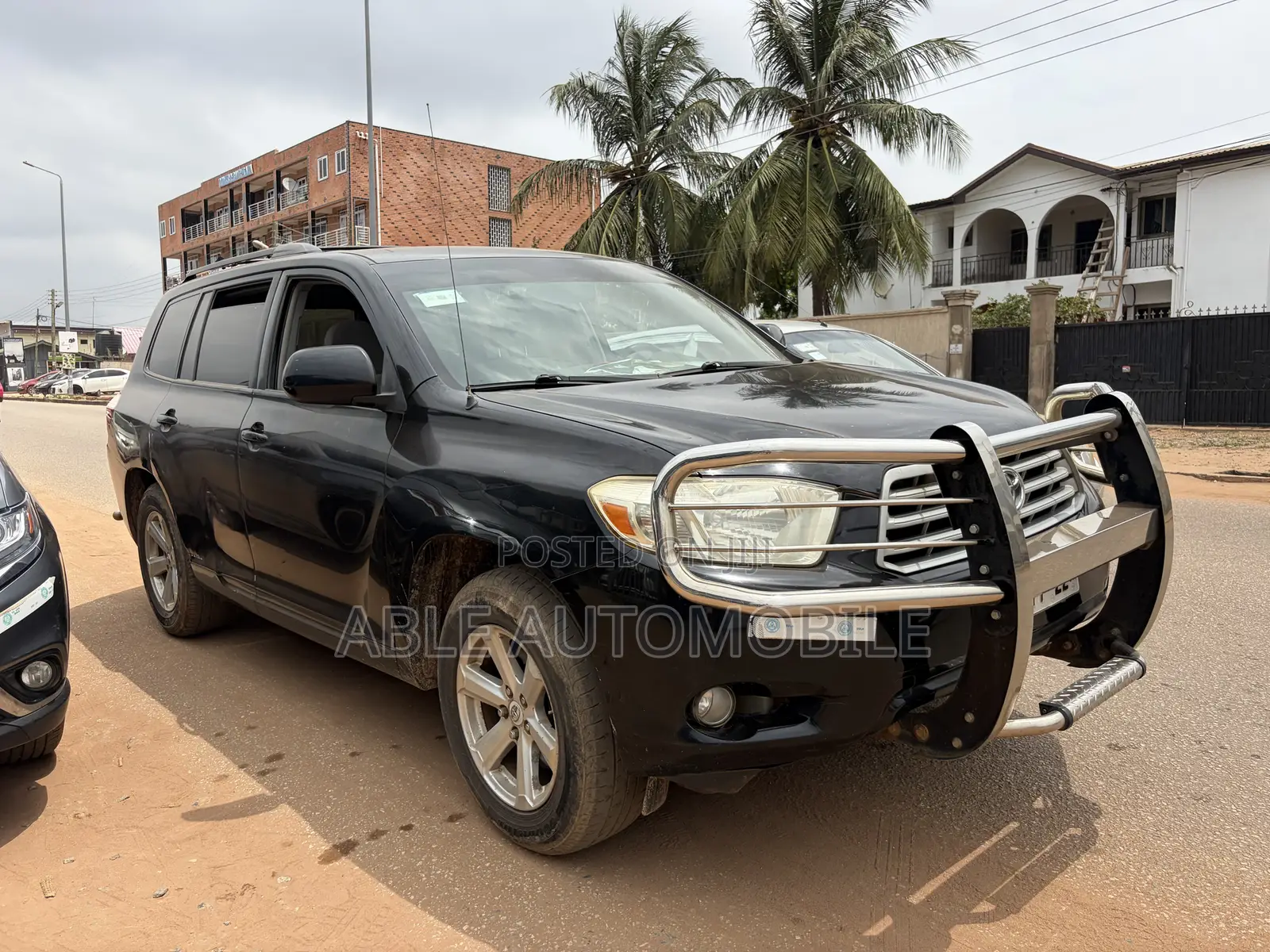 Toyota Highlander 4x4 2008 Black