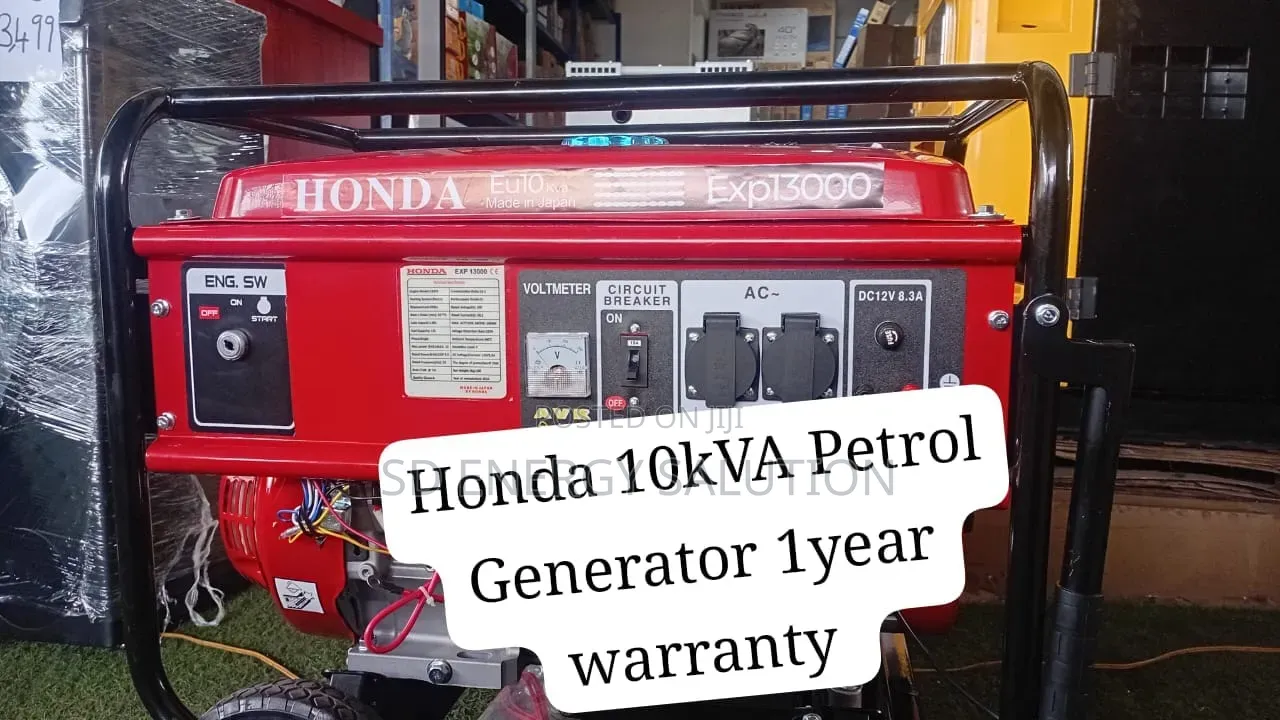 Honda 10kVA Petrol Generator – Heavy Duty Electric Start