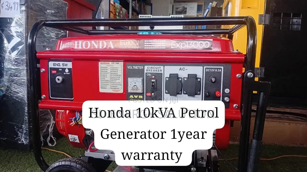 Original Honda 10kVA Generator – Low Fuel Consumption