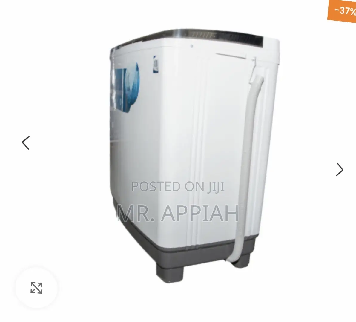 Classic Midea 18kg Semi-Automatic Washing Machine(Transparant Lid)