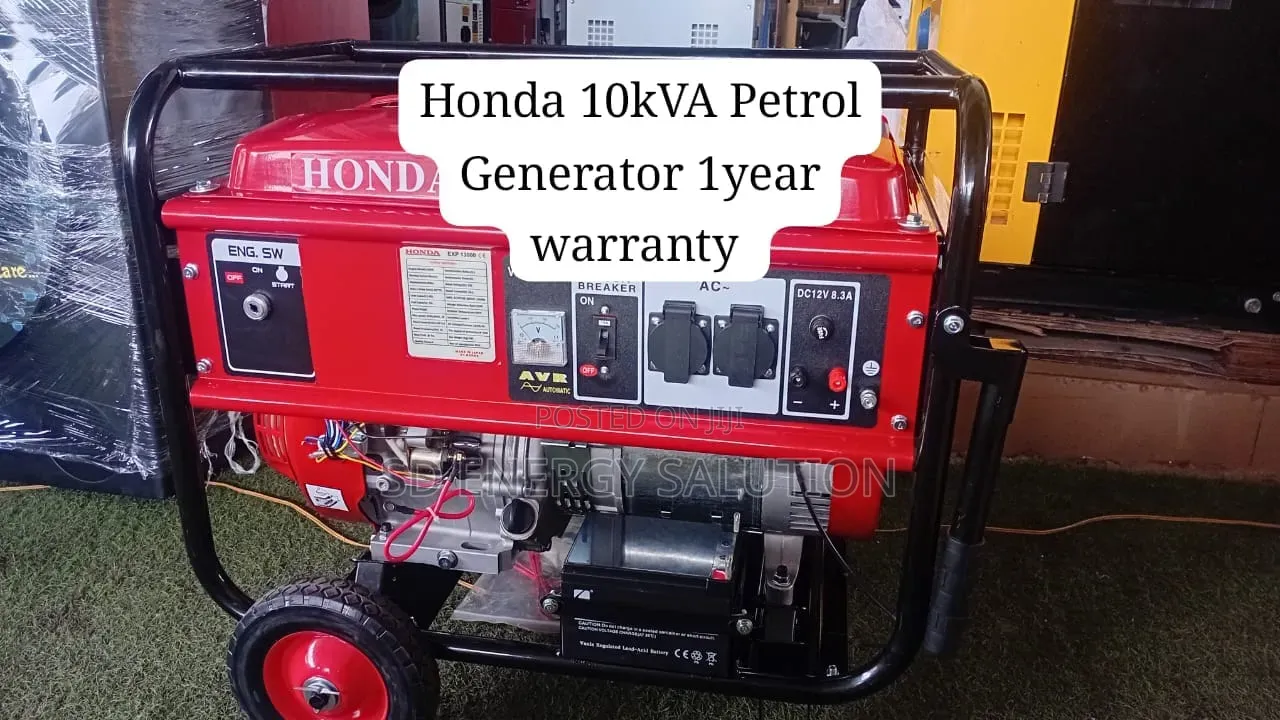 Honda 10kVA Petrol Generator – Stable Power Supply
