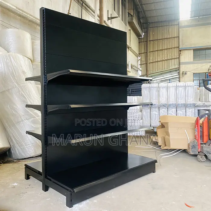 Double Sided Gondola Shelves for Supermarket, Retail Shop Pharmacy