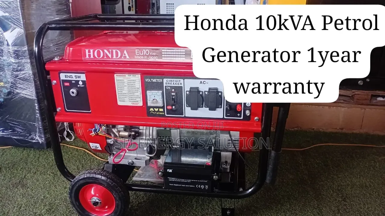 Honda 10kVA Petrol Generator – Long Running Performance