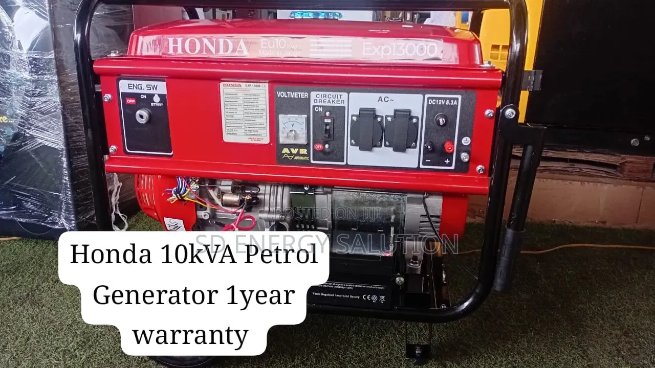 Honda 10kVA Petrol Generator – Heavy Duty Backup Solution