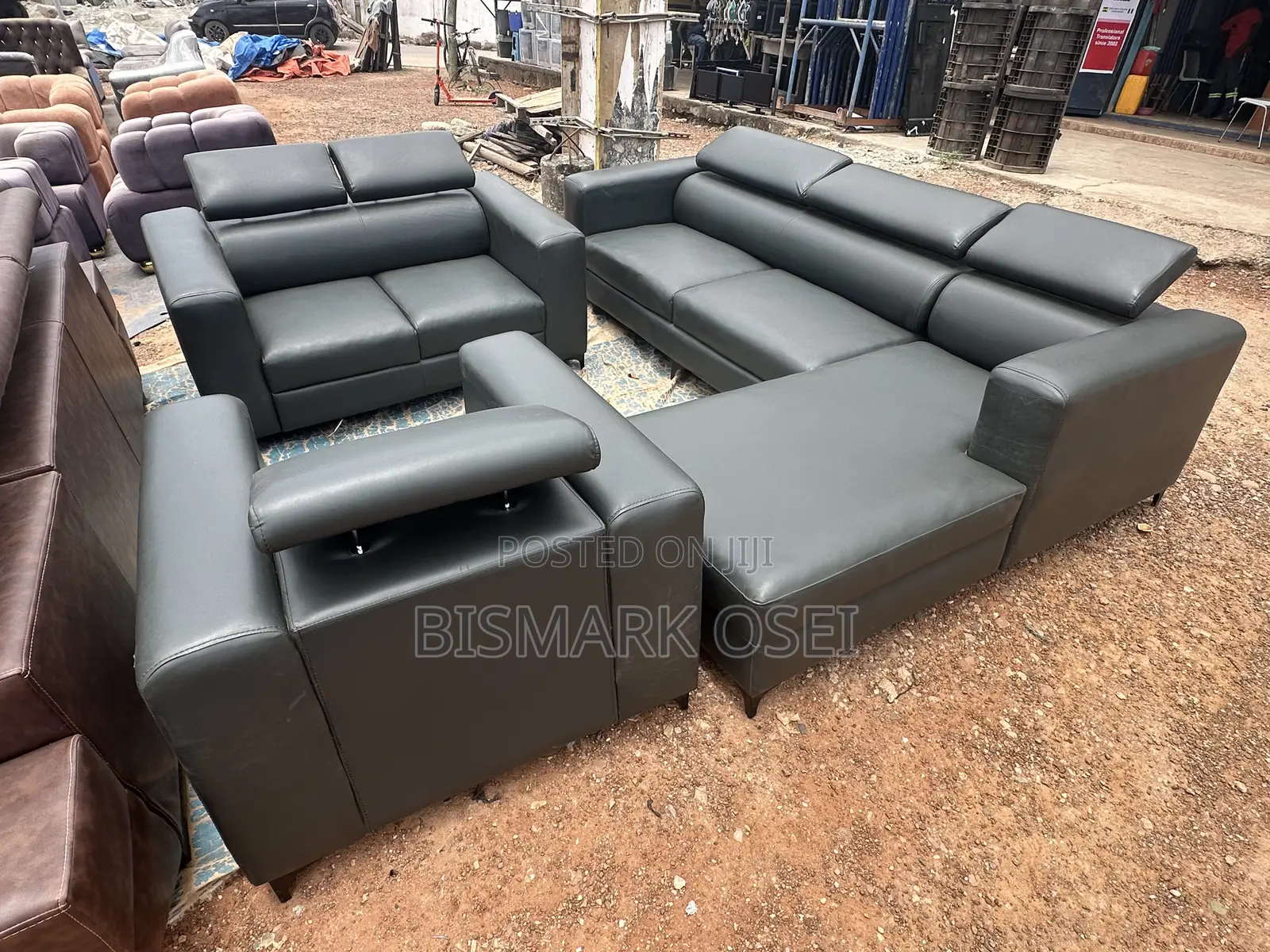 8 Seater Adjustable Sofa Set