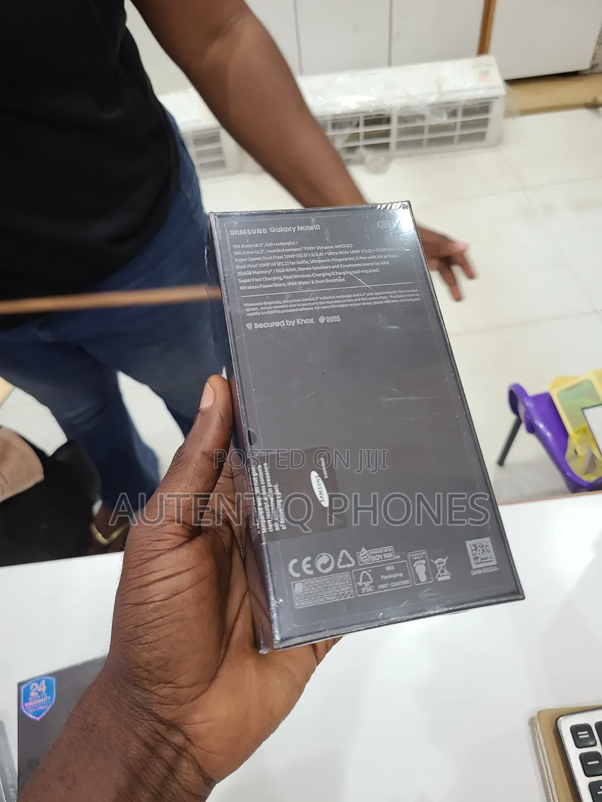 New Samsung Galaxy Note 10 5G 256 GB Black
