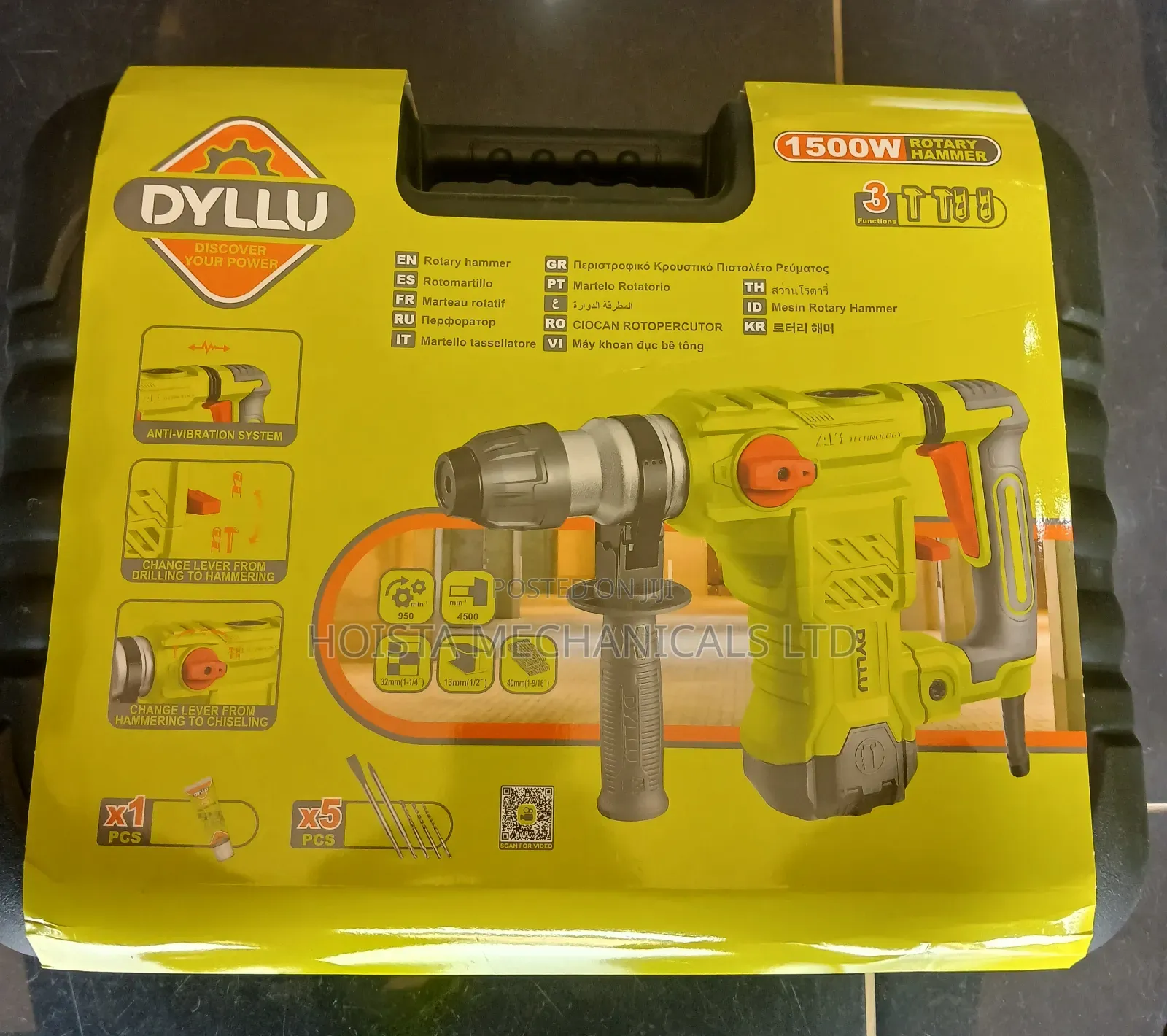 Rotary Hammer 1500W