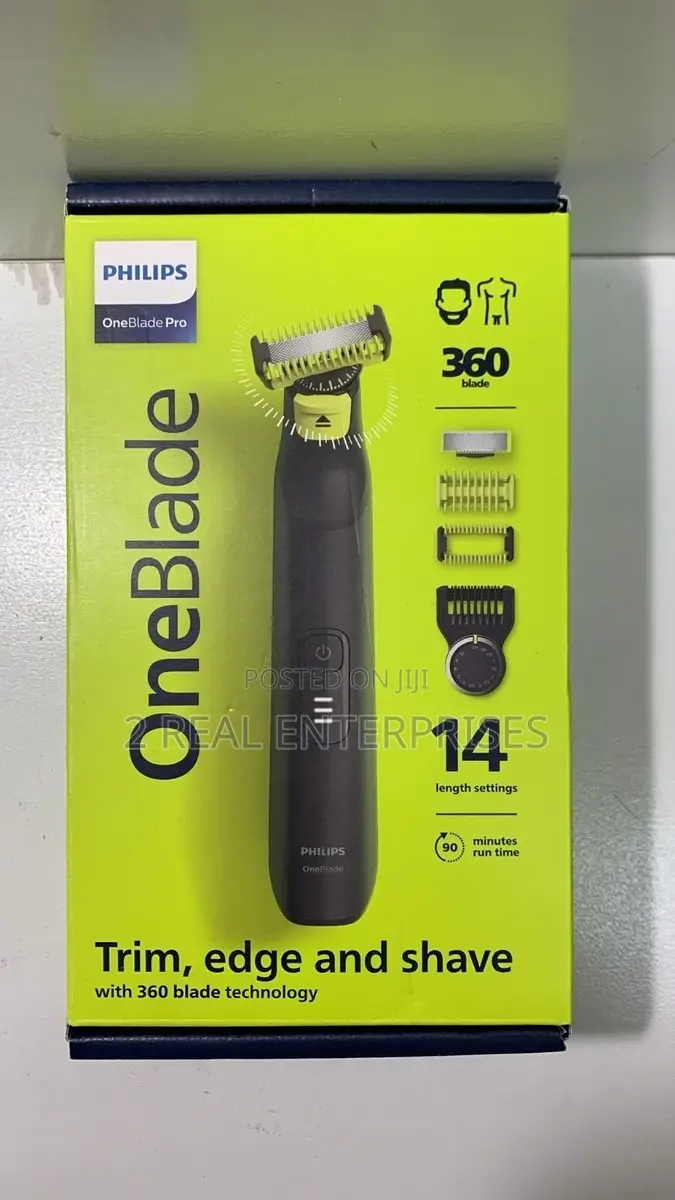 Philips QP6541 15 Oneblade Pro 360 Face + Body Black Razor