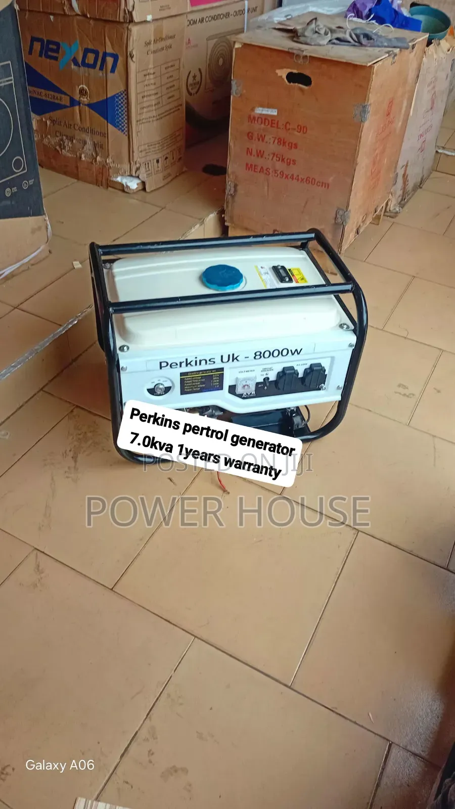 Perkins UK Generator – High Power, Low Noise Operation