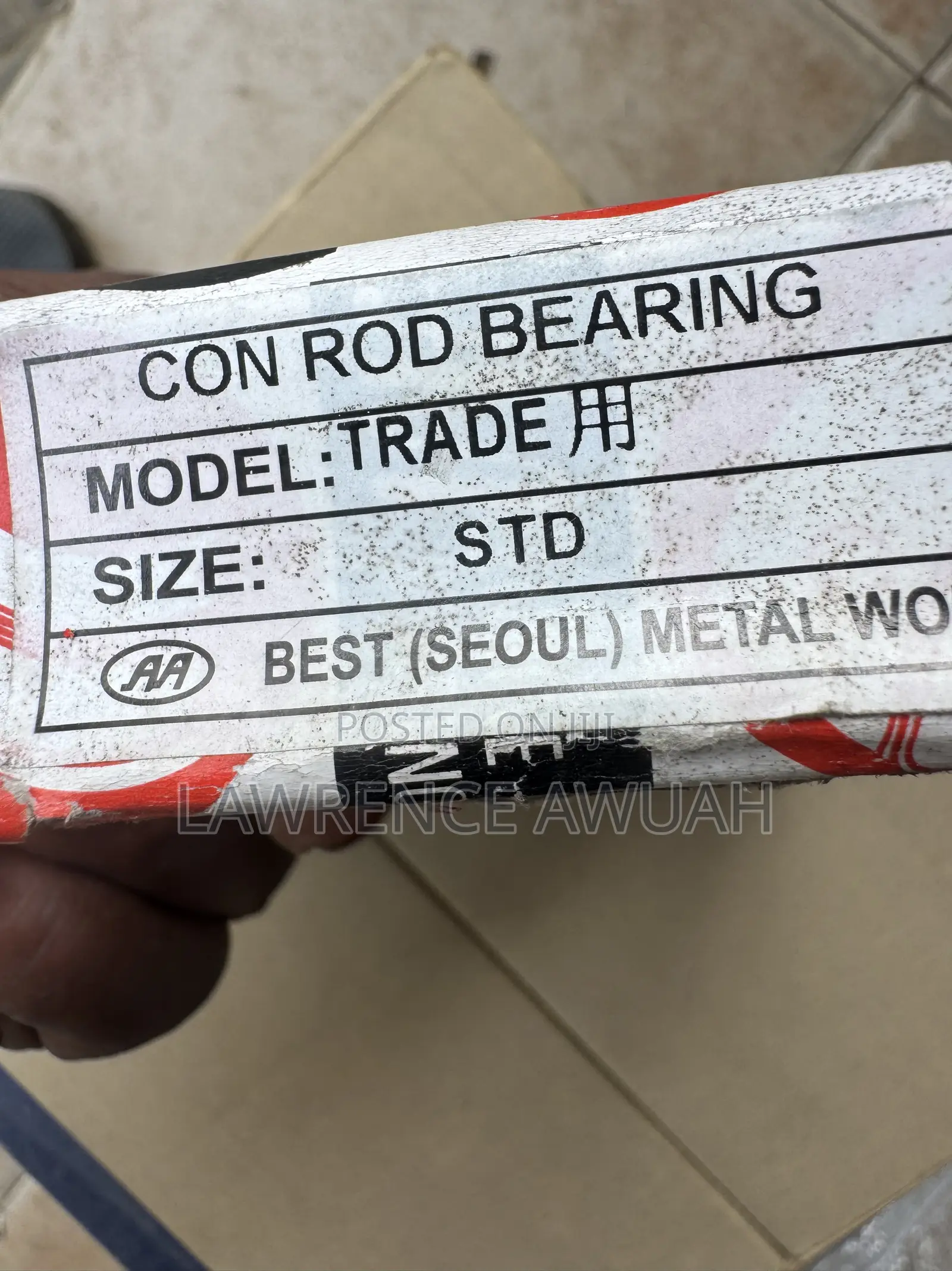 Kia Trade Original Engine Bearings