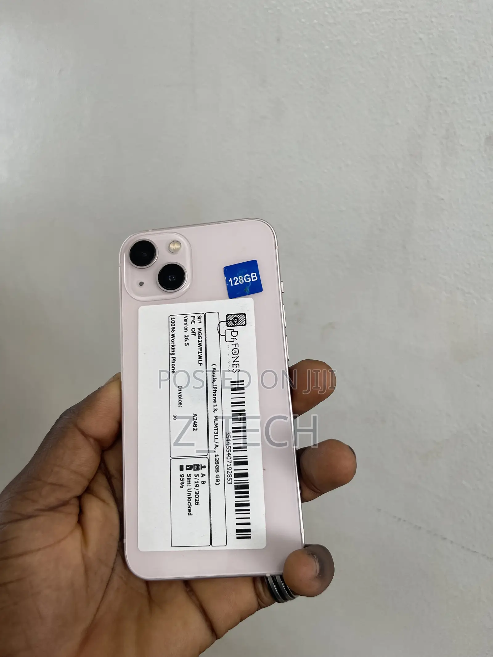 New Apple iPhone 13 128 GB Pink