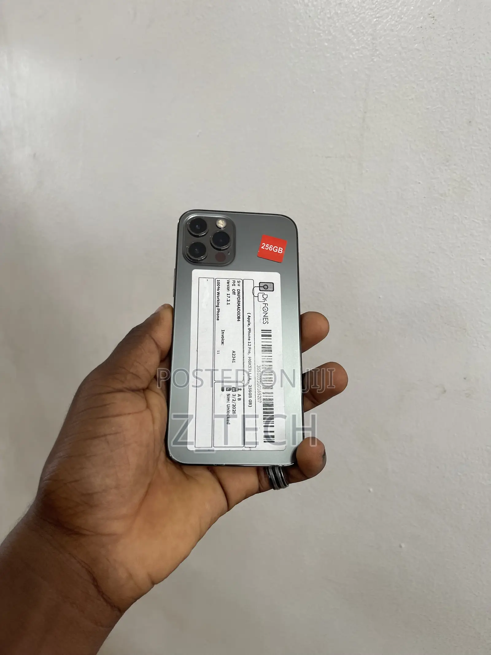 New Apple iPhone 12 Pro 256 GB Black