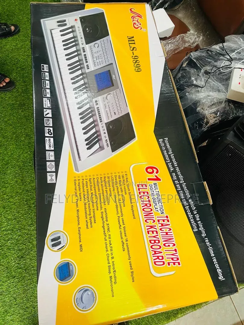 Miles MLS -9899 Electronic Keyboard for Learners.