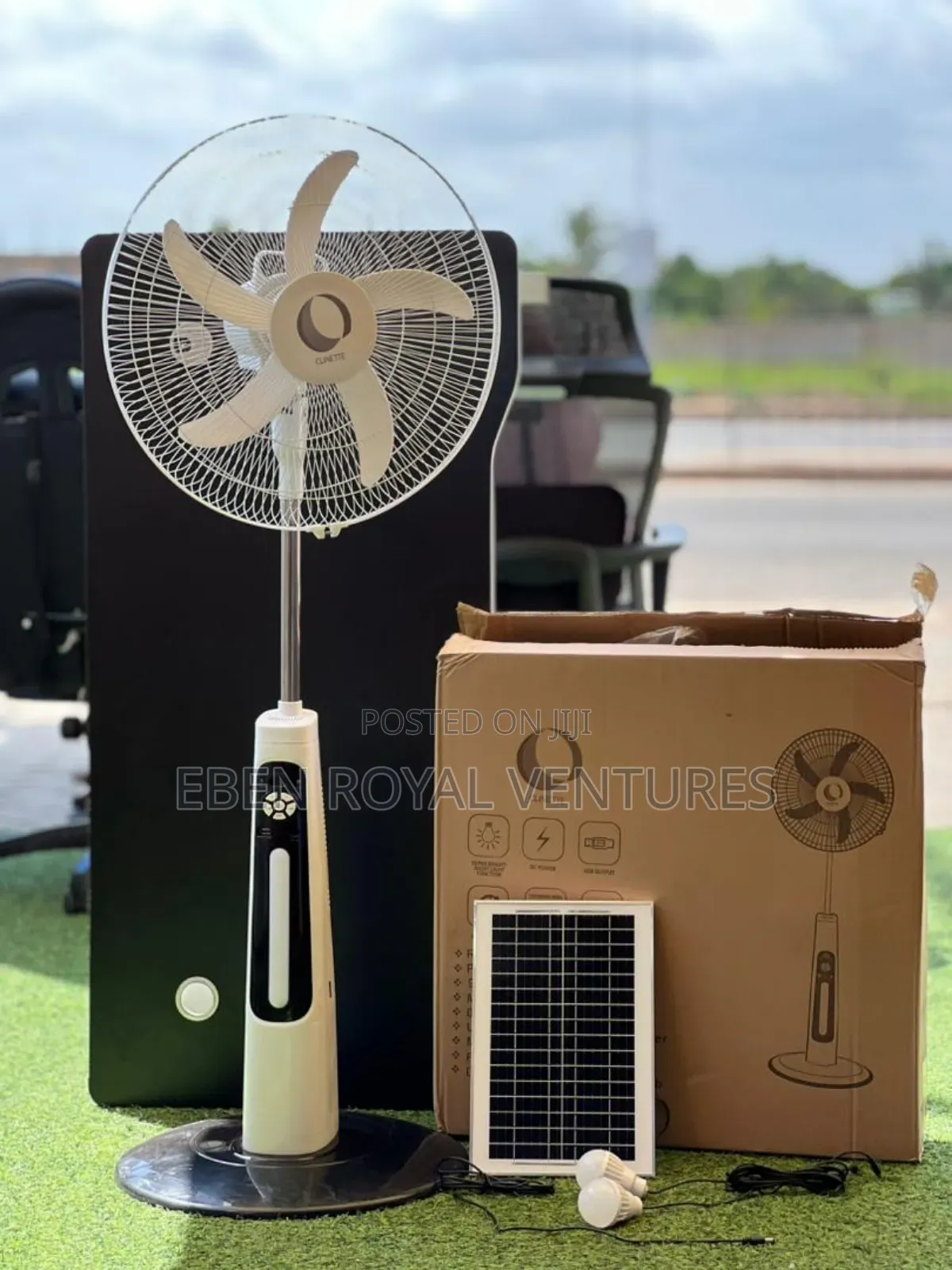 Rechargeable Fan With Lambs
